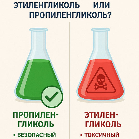 Что выбрать для системы отопления: этиленгликоль или пропиленгликоль?