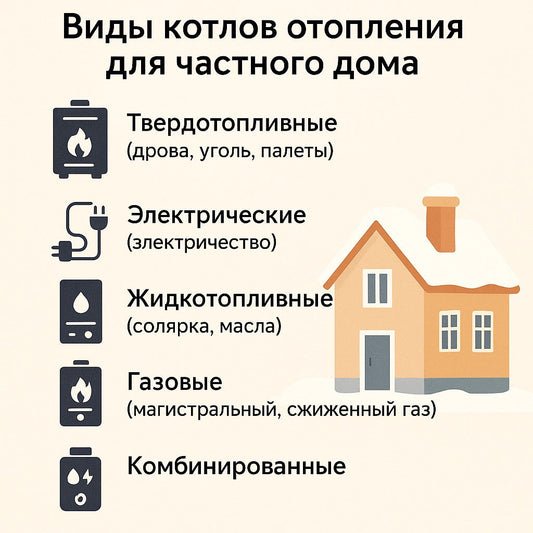 Как выбрать котел отопления для частного дома