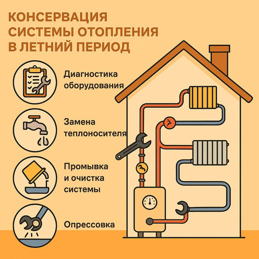 Консервация системы отопления