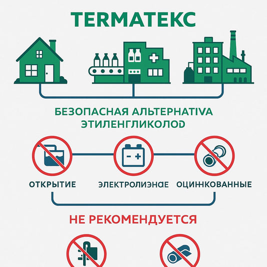 Где можно использовать теплоносители «Терматекс»: области применения и ограничени