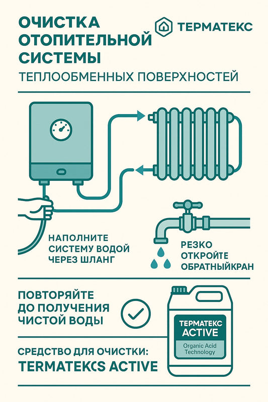 Очистка отопительных систем и теплообменных поверхностей: как продлить срок службы оборудования