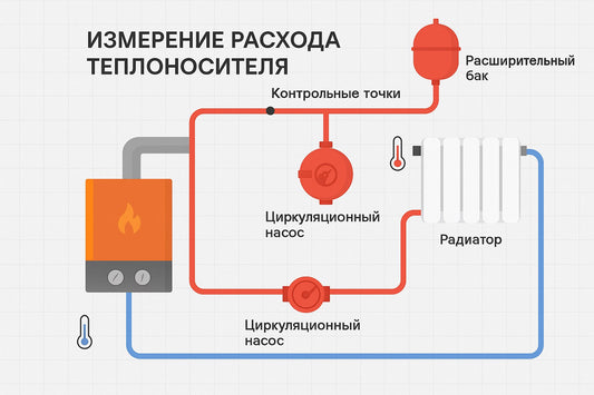 От чего зависит расход теплоносителя в системе отопления частного дома