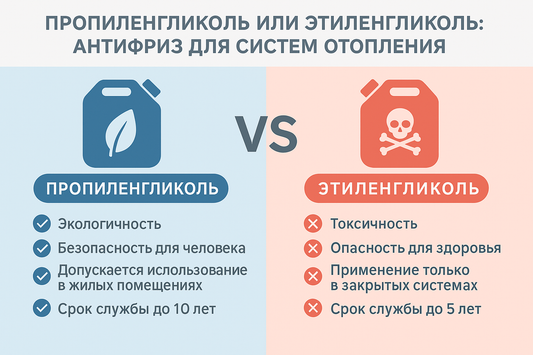 Незамерзающие жидкости для систем отопления частных домов