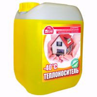 Теплоноситель для систем отопления Thermotex Eco YELLOW –40 °C (пропиленгликоль), 10кг