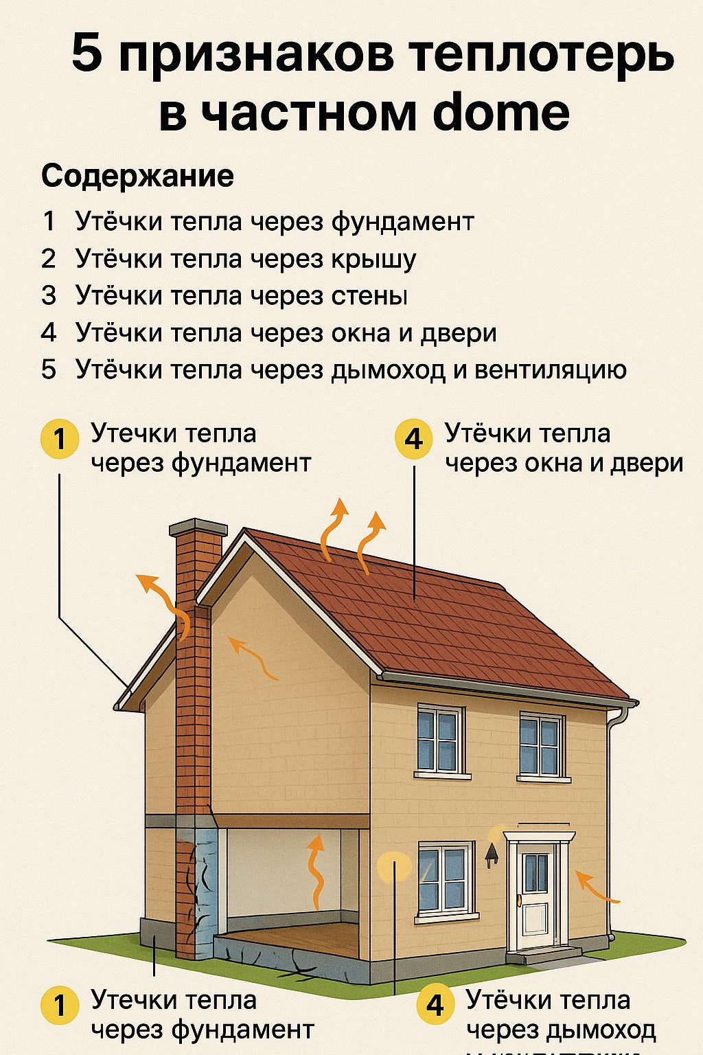 5 признаков теплопотерь в частном доме: как выявить и устранить