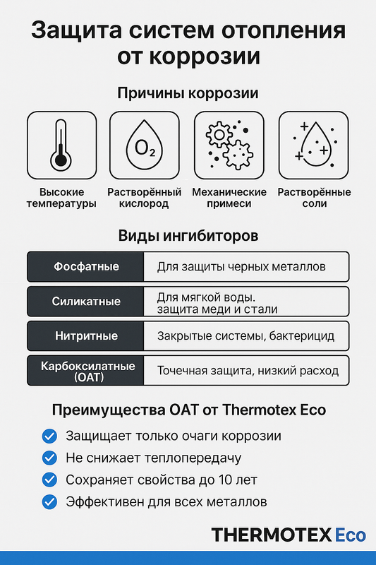 Надежная защита систем отопления от коррозии с Thermotex Eco