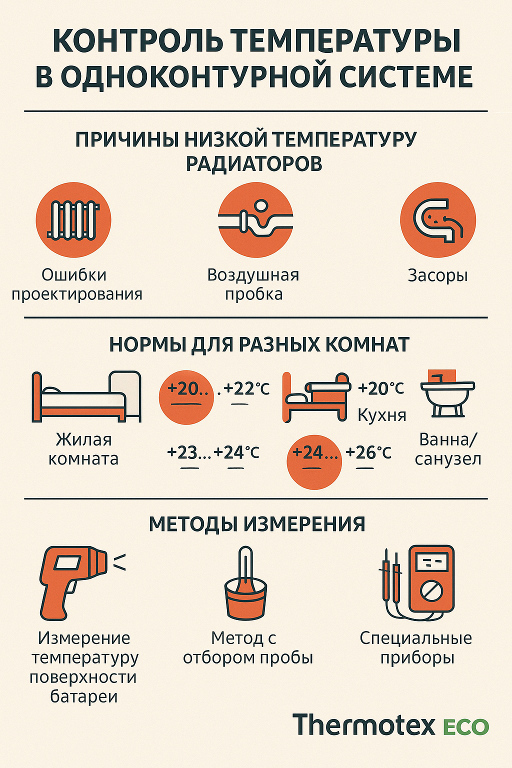 Одноконтурная система отопления в частном доме: особенности, настройка и контроль температуры