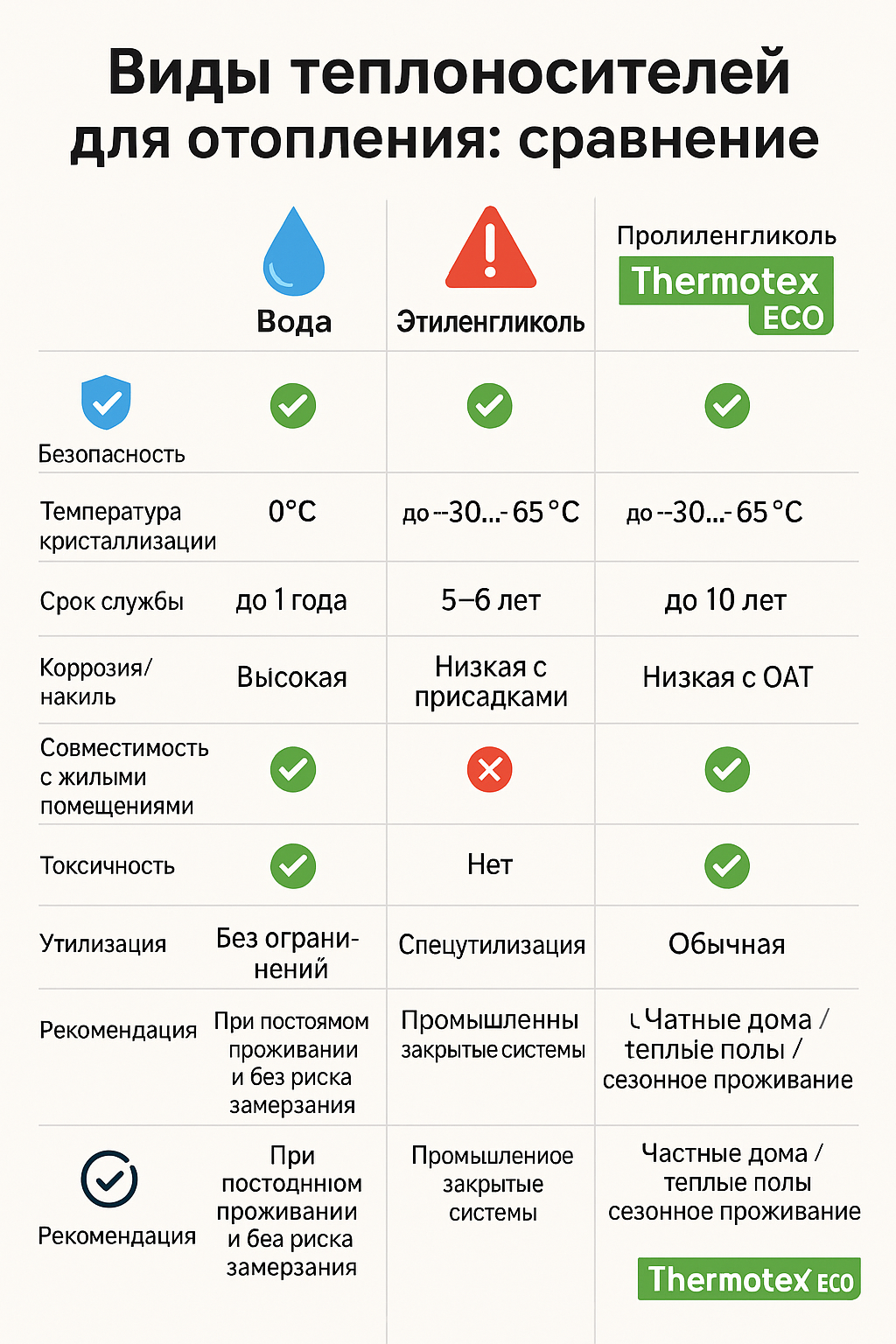 Какие теплоносители используются в системах отопления: полный обзор и рекомендации